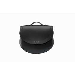 Leather saddlebag CUSTOMACCES HD AP0008N Negru dreapta Leather saddlebag CUSTOMACCES HD AP0008N Negru dreapta