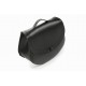Leather saddlebag CUSTOMACCES HD AP0009N Negru stanga
