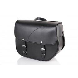 Leather saddlebag CUSTOMACCES SANT LOUIS AP0012N Negru Leather saddlebag CUSTOMACCES SANT LOUIS AP0012N Negru
