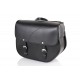 Leather saddlebag CUSTOMACCES SANT LOUIS AP0012N Negru