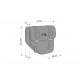 Leather saddlebag CUSTOMACCES IBIZA AP0013N Negru