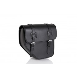 Leather saddlebag CUSTOMACCES IBIZA AP0013N Negru Leather saddlebag CUSTOMACCES IBIZA AP0013N Negru
