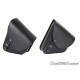 Leather saddlebag CUSTOMACCES BARCELONA APB001N Negru pereche