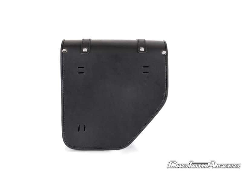 Leather saddlebag CUSTOMACCES IBIZA API001N Negru pereche