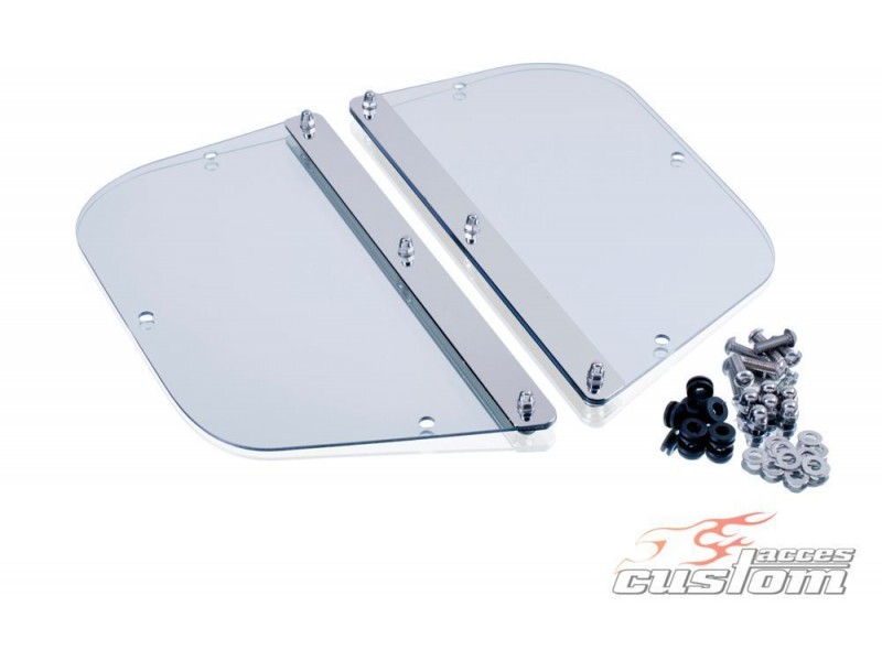 Engine guards deflector CUSTOMACCES DD0004W transparent