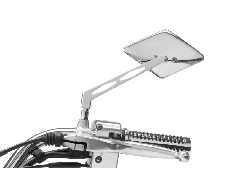 Oglinda retrovizoare CUSTOMACCES DIAMOND JR0007J stainless steel pereche