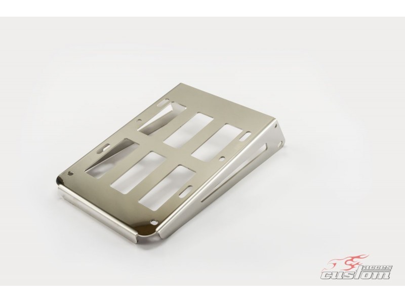 Rack CUSTOMACCES NON DETACHABLE PP0001J stainless steel for sissybar
