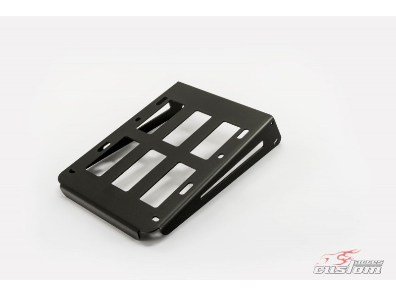 Rack CUSTOMACCES NON DETACHABLE PP0001N Negru for sissybar