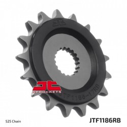 Pinion fata JT JTF 1186-16RB 16T, 525 rubber cushioned Pinion fata JT JTF 1186-16RB 16T, 525 rubber cushioned