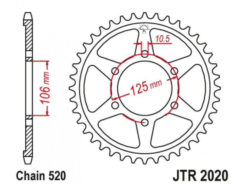 Foaie spate JT JTR 2020-41 41T, 520 Foaie spate JT JTR 2020-41 41T, 520