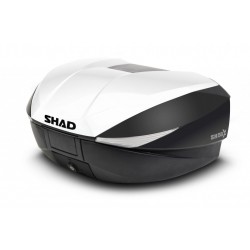 Top case cu capac colorat SHAD SH58X Alb with PREMIUM lock Top case cu capac colorat SHAD SH58X Alb with PREMIUM lock