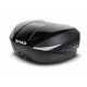 Top case cu capac colorat SHAD SH58X Black metal with PREMIUM lock