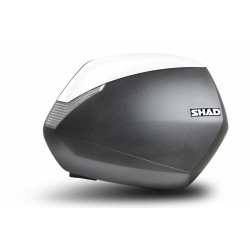 Cutii laterale cu capace colorate SHAD SH36 Alb pereche cu premium lock Cutii laterale cu capace colorate SHAD SH36 Alb pereche cu premium lock