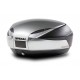 Top case SHAD SH48 D0B48406R New Titanium with backrest, carbon cover and PREMIUM SMART lock