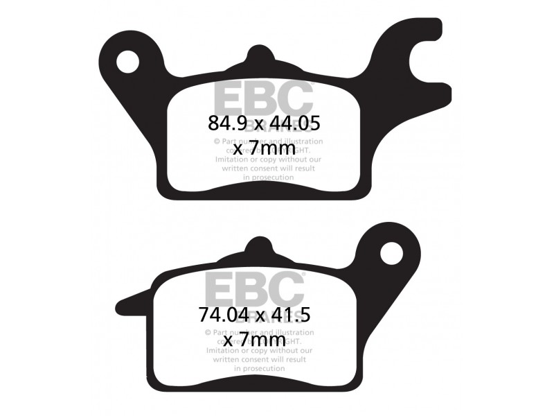 Placute de frana EBC FA691