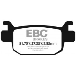 Placute de frana EBC FA698 Placute de frana EBC FA698