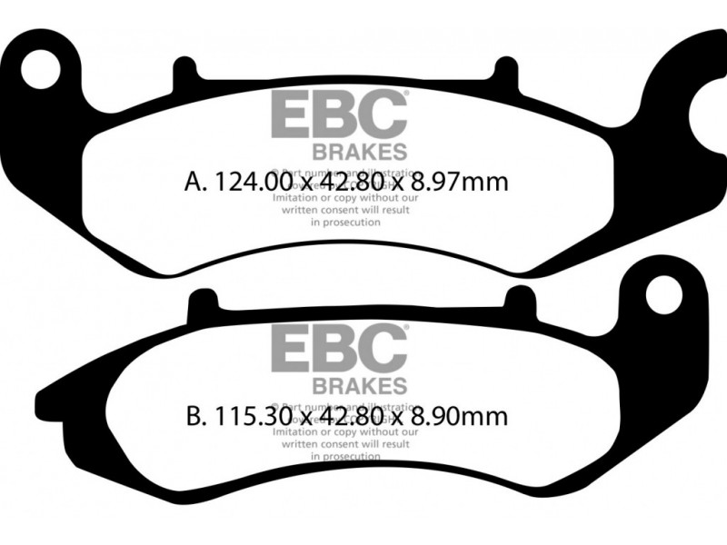 Placute de frana EBC FA711