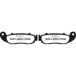 Placute de frana EBC FA664R Placute de frana EBC FA664R