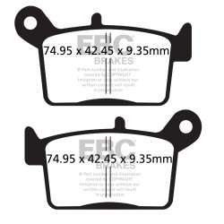 Placute de frana EBC FA697R Placute de frana EBC FA697R