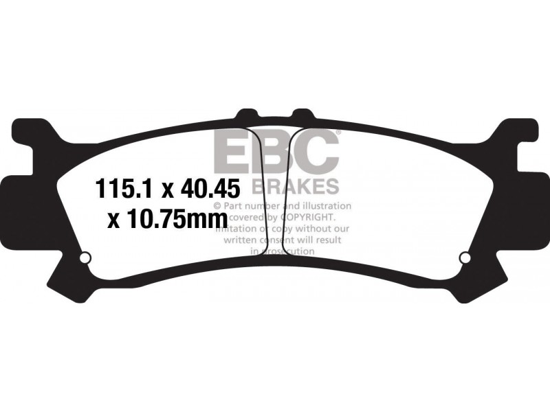 Placute de frana EBC FA702R