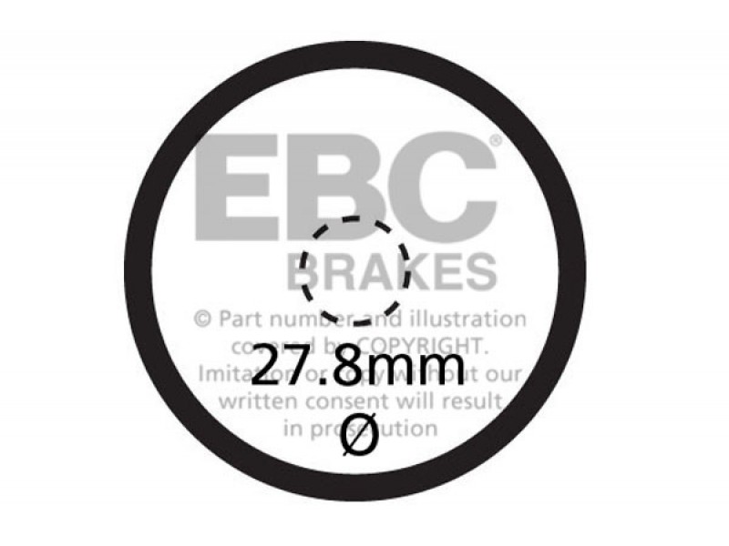 Placute de frana EBC SFA621V Placute de frana EBC SFA621V