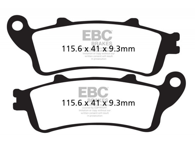 Placute de frana EBC SFAC281