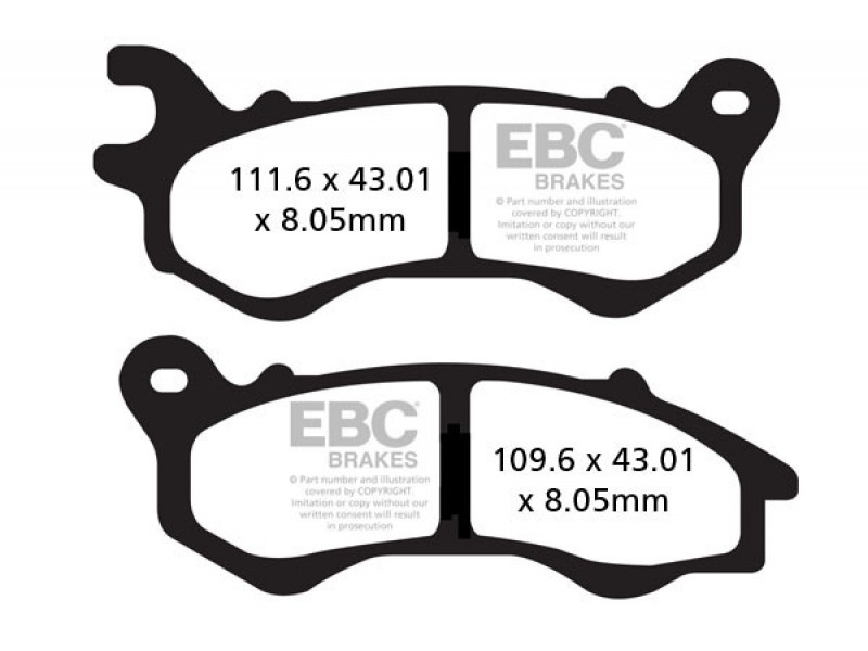 Placute de frana EBC SFAC603 Placute de frana EBC SFAC603