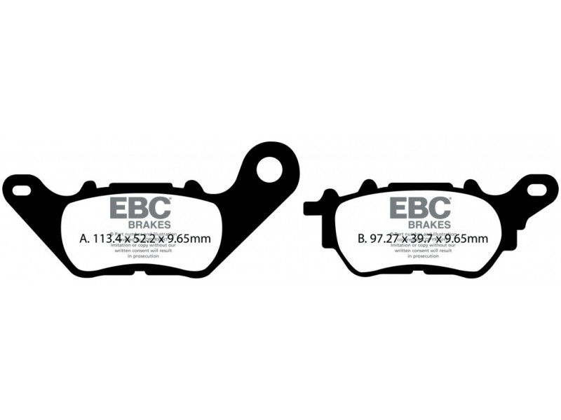 Placute de frana EBC SFAC706