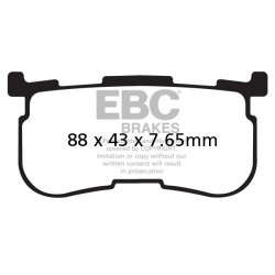 Placute de frana EBC FA641/4HH Placute de frana EBC FA641/4HH