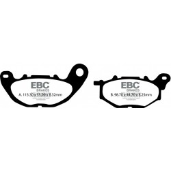 Placute de frana EBC SFA705HH Placute de frana EBC SFA705HH