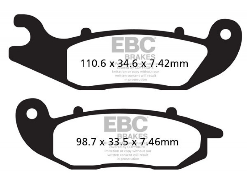 Placute de frana EBC MXS465