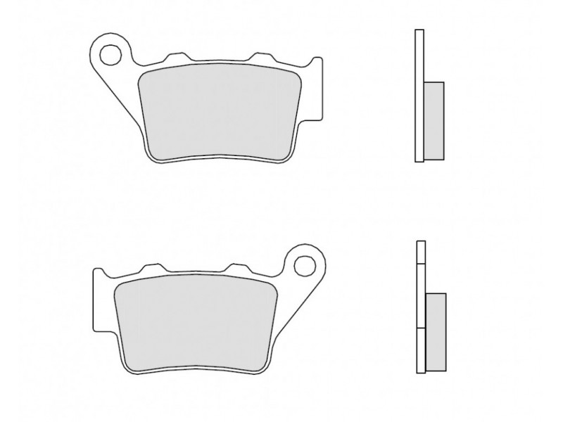 Placute de frana BREMBO 07BB02CC CC ROAD Placute de frana BREMBO 07BB02CC CC ROAD