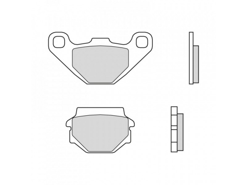 Placute de frana BREMBO 07YA54SD Placute de frana BREMBO 07YA54SD