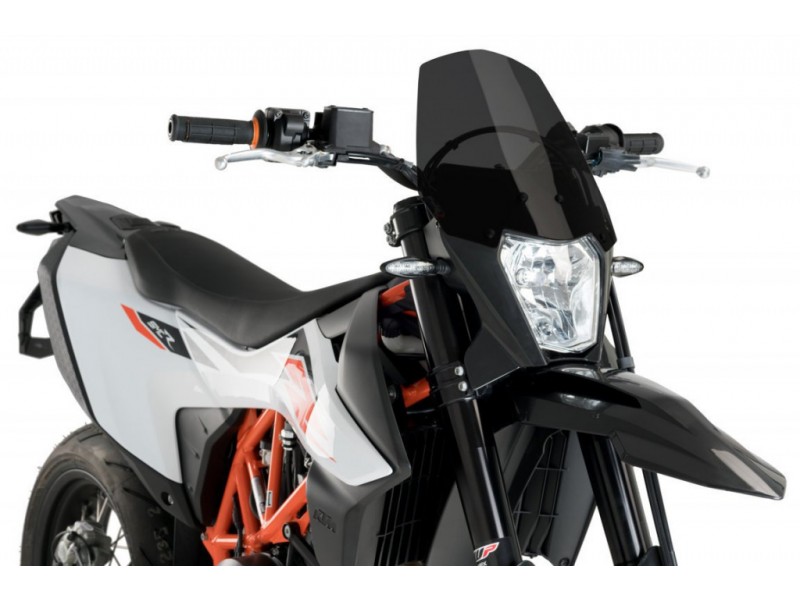 Windshield PUIG NEW. GEN SPORT 3586F dark smoke
