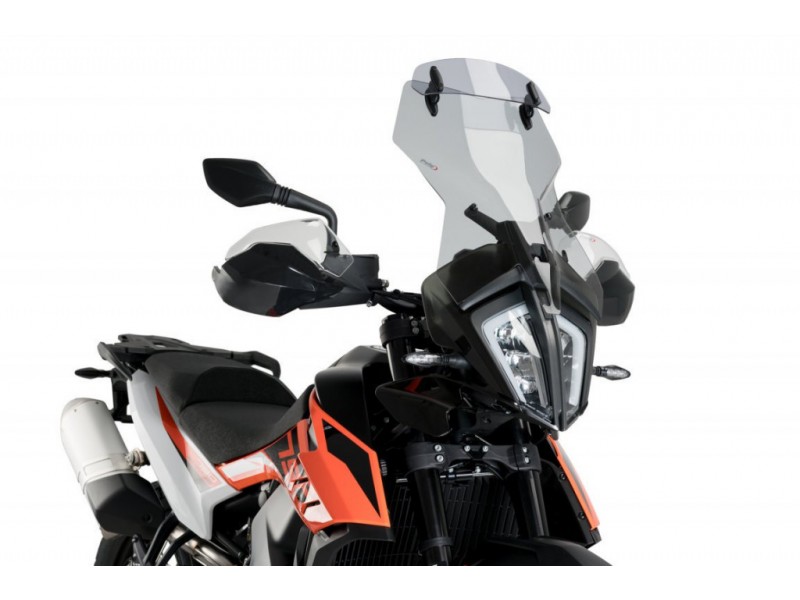 Windscreen PUIG TOURING WITH VISOR 3588H smoke
