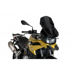 Windscreen PUIG RACING WITH SUPPORT + PROTECTION 3178F dark smoke Windscreen PUIG RACING WITH SUPPORT + PROTECTION 3178F dark smoke