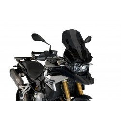 Windscreen PUIG RACING WITH SUPPORT + PROTECTION 3179F dark smoke Windscreen PUIG RACING WITH SUPPORT + PROTECTION 3179F dark smoke