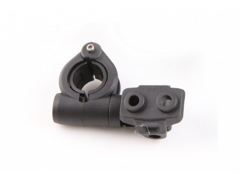 Clamp + Support for auxiliary lights PUIG 3635N Negru