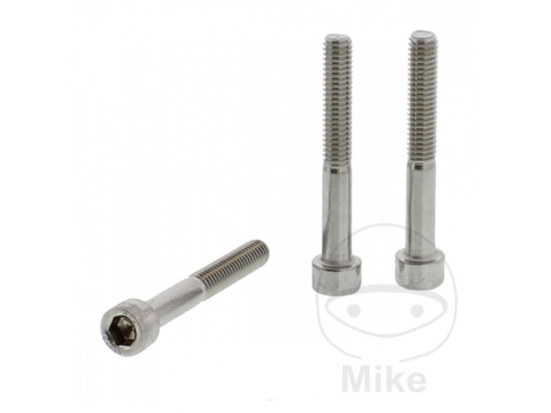 Cap head bolts JMT DIN 912 A2 M6X1.00 45 mm 3 bucati Cap head bolts JMT DIN 912 A2 M6X1.00 45 mm 3 bucati