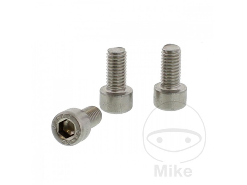 Cap head bolts JMT DIN 912 A2 M8X1.25 16 mm 3 bucati Cap head bolts JMT DIN 912 A2 M8X1.25 16 mm 3 bucati