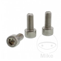 Cap head bolts JMT DIN 912 A2 M8X1.25 18 mm 3 bucati Cap head bolts JMT DIN 912 A2 M8X1.25 18 mm 3 bucati