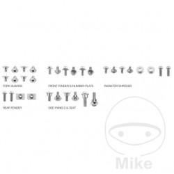 Kit suruburi parbriz JMT HONDA CRF 32 bucati Kit suruburi parbriz JMT HONDA CRF 32 bucati