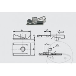 Cleme rapide JMT 10 bucati Cleme rapide JMT 10 bucati