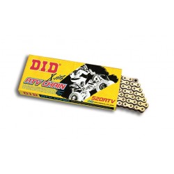 Lant X-Ring ATV D.I.D Chain 520ATV2 114 zale auriu/negru Lant X-Ring ATV D.I.D Chain 520ATV2 114 zale auriu/negru