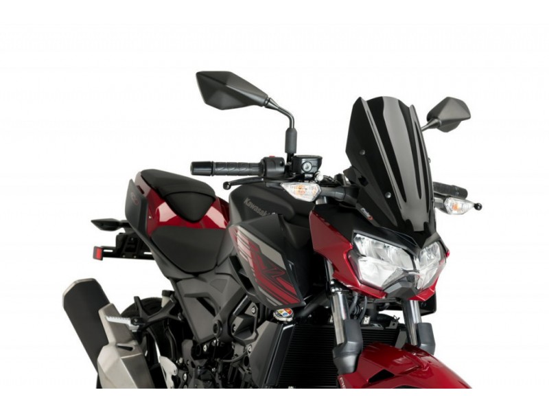 Windshield PUIG NEW. GEN SPORT 3548N Negru