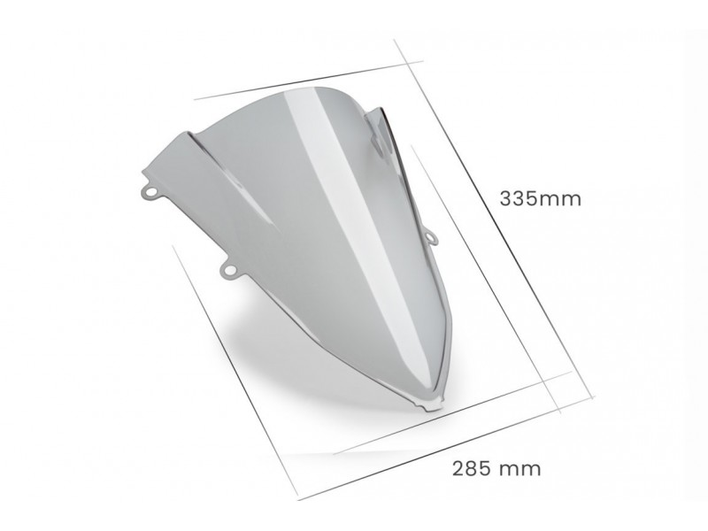 Windscreen PUIG RACING 3568F dark smoke