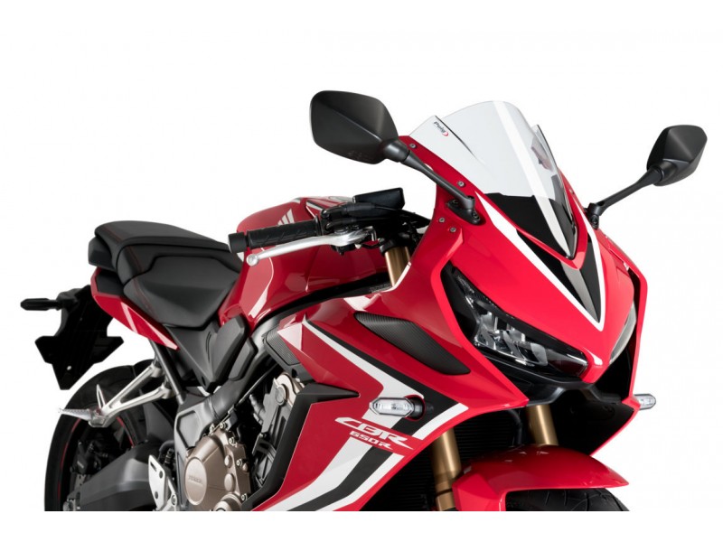 Windscreen PUIG RACING 3568W transparent