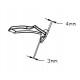 Side spoilers PUIG DOWNFORCE 3173N Negru
