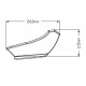 Side spoilers PUIG DOWNFORCE 3173N Negru