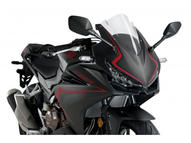 Windscreen PUIG RACING 3613W transparent
